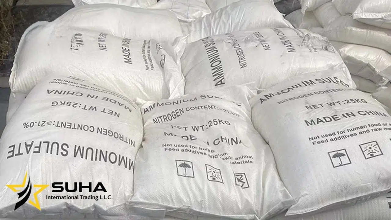 Ammonium sulfate supplier — granular and crystal (NH₄)₂SO₄ fertilizer for bulk export.