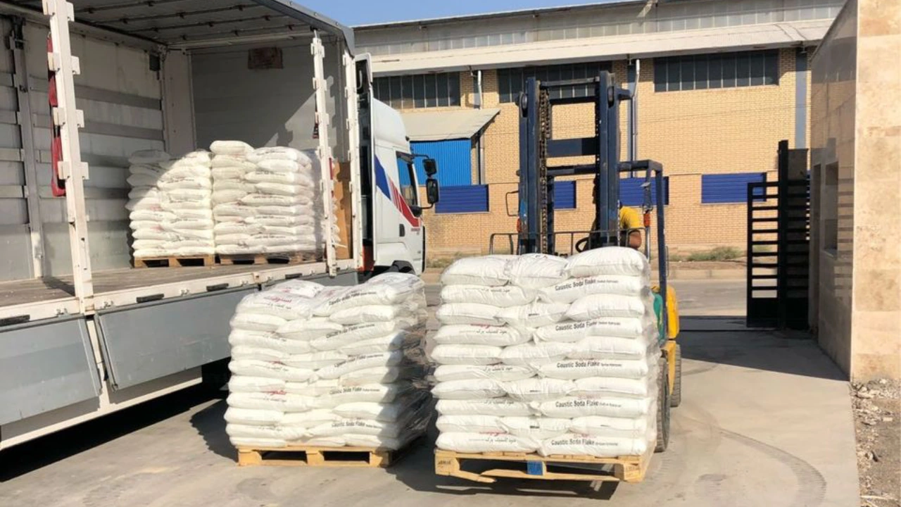 CAUSTIC SODA IN NIGERIA Caustic Soda in Nigeria loaded for export at Lagos Port