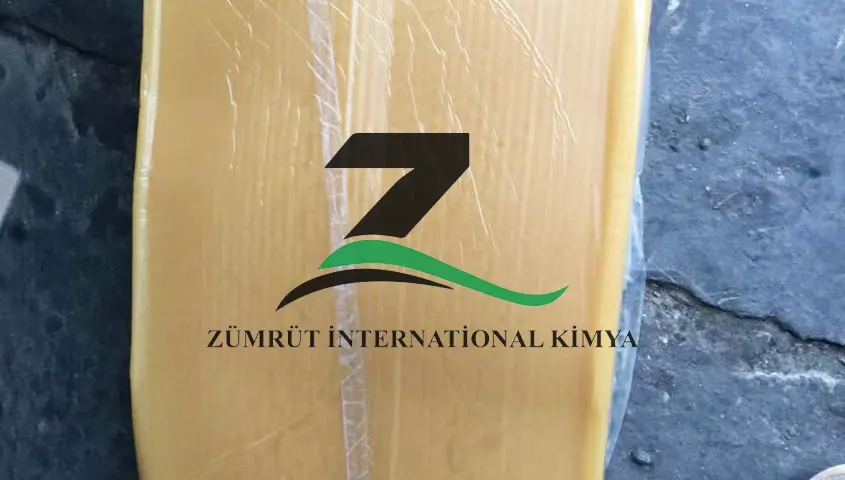 Drums of Slack wax light grade 10% oil content prepared for international shipping by ZÜMRÜT International Kimya Co.